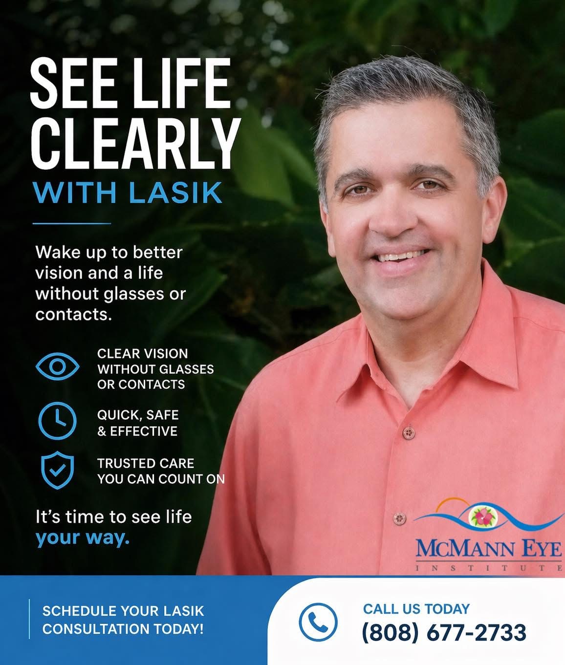 Schedule your LASIK consultation today